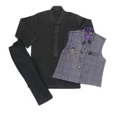 Boys WaistCoat Shalwar Suit - Purple, Kids, Boys Shalwar Kameez, Chase Value, Chase Value