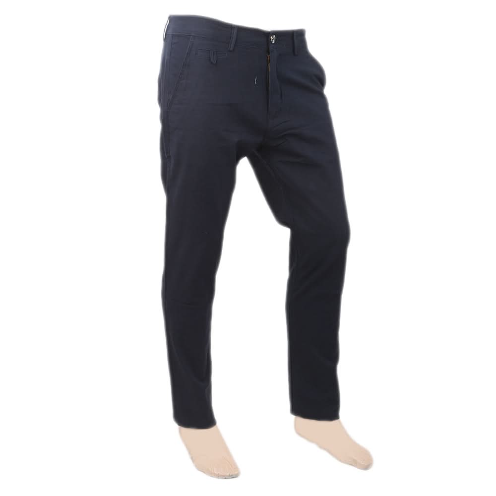 Men's Chino Pant - Navy Blue, Men, Casual Pants And Jeans, Chase Value, Chase Value