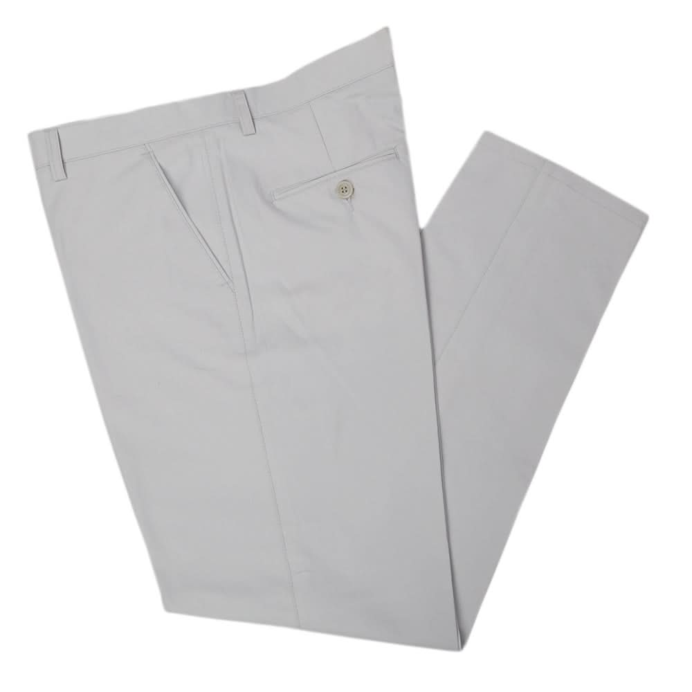 Men's Cotton Pant - Ash White, Men, Casual Pants And Jeans, Chase Value, Chase Value
