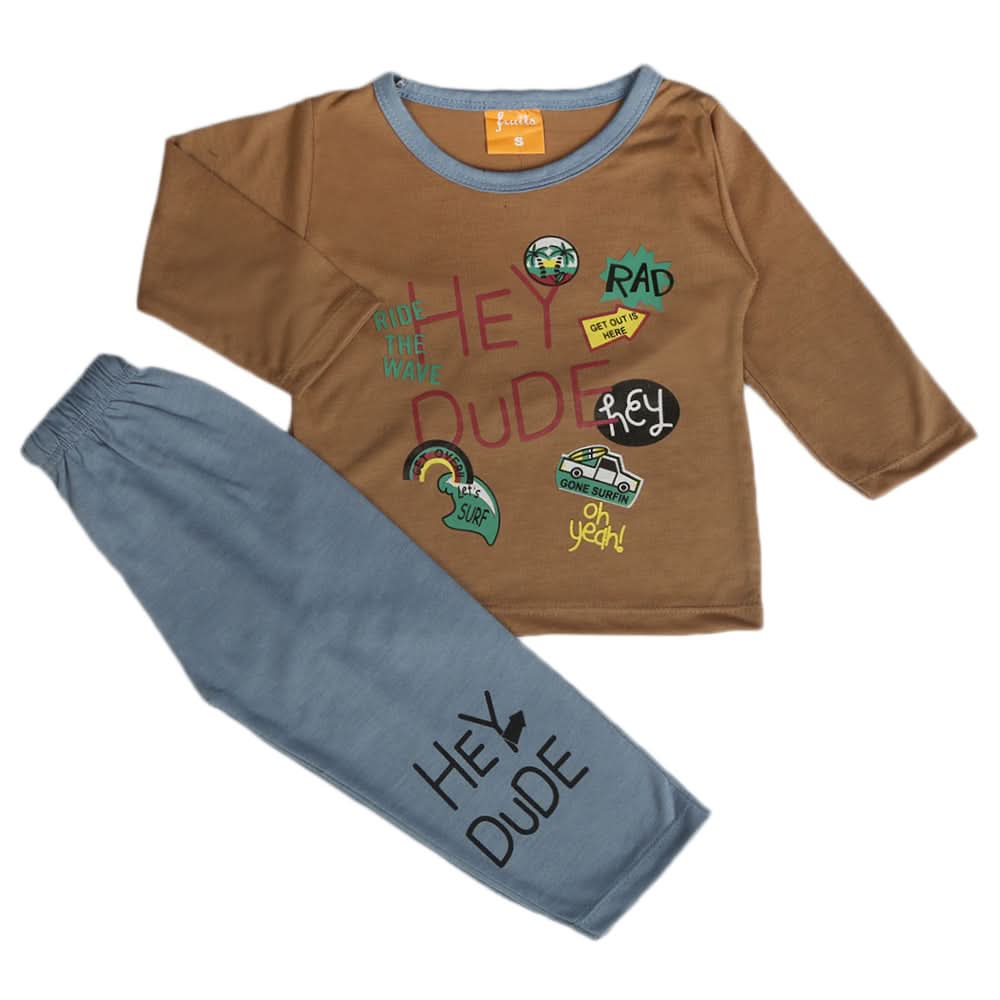 Boys Full Sleeves Suit - Brown, Boys Sets & Suits, Chase Value, Chase Value