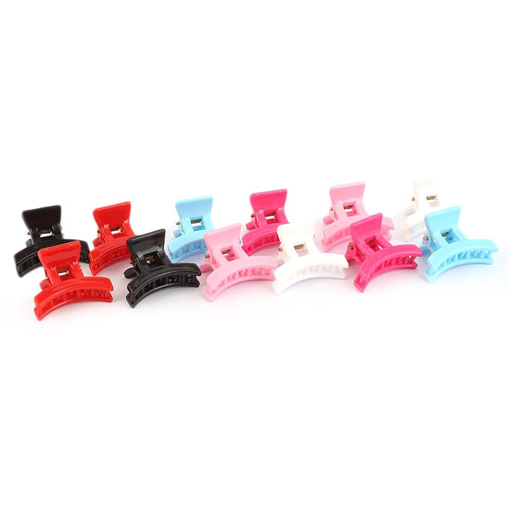 Girls Hair Catcher Set 12 Pcs - Multi, Kids, Hair Accessories, Chase Value, Chase Value