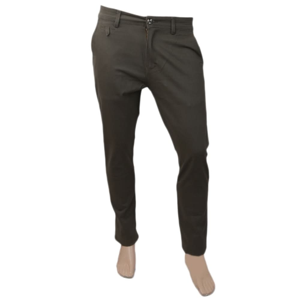 Men's Chino Pant - Olive Green, Men, Casual Pants And Jeans, Chase Value, Chase Value