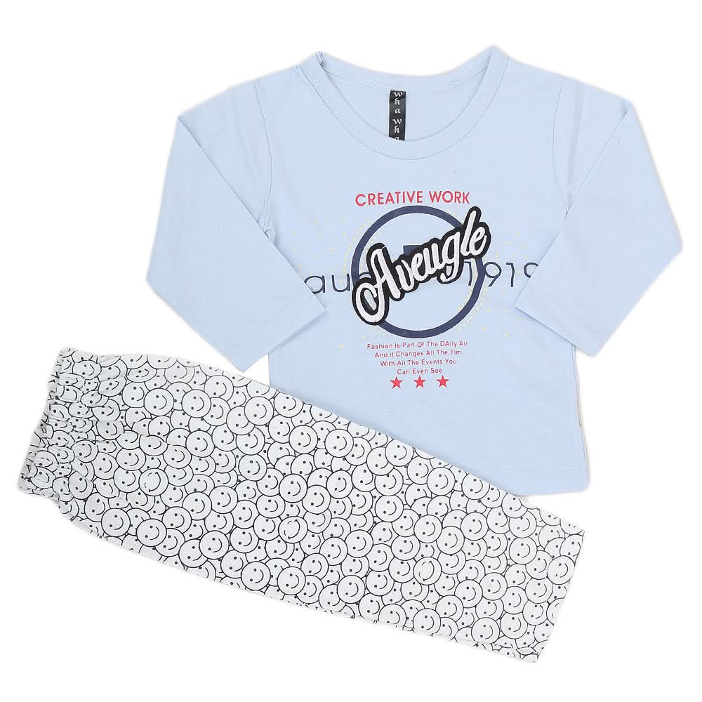 Boys Full Sleeves Suit (42408) - Light Blue, Kids, Boys Sets And Suits, Chase Value, Chase Value