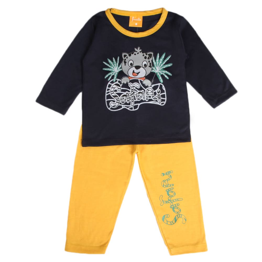 Boys Full Sleeves Suit - Navy Blue, Boys Sets & Suits, Chase Value, Chase Value