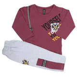 Boys Full Sleeves Suit (42612) - Purple, Kids, Boys Sets And Suits, Chase Value, Chase Value