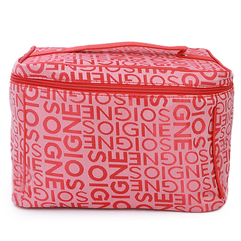 Cosmetic Bag - Red, Home & Lifestyle, Storage Boxes, Chase Value, Chase Value