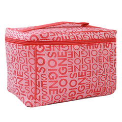 Cosmetic Bag - Red, Home & Lifestyle, Storage Boxes, Chase Value, Chase Value