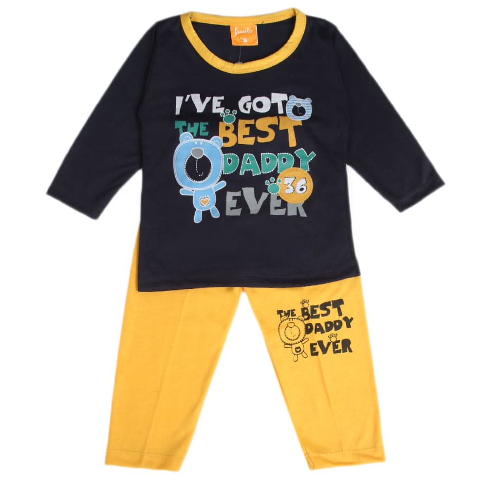 Boys Full Sleeves Suit - Navy Blue, Boys Sets & Suits, Chase Value, Chase Value