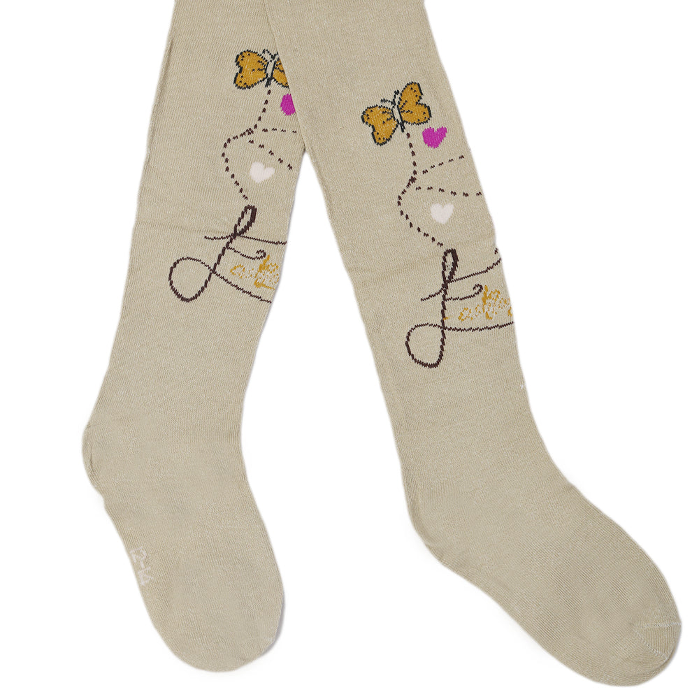 Girls Legging - Beige, Kids, Tights Leggings And Pajama, Chase Value, Chase Value