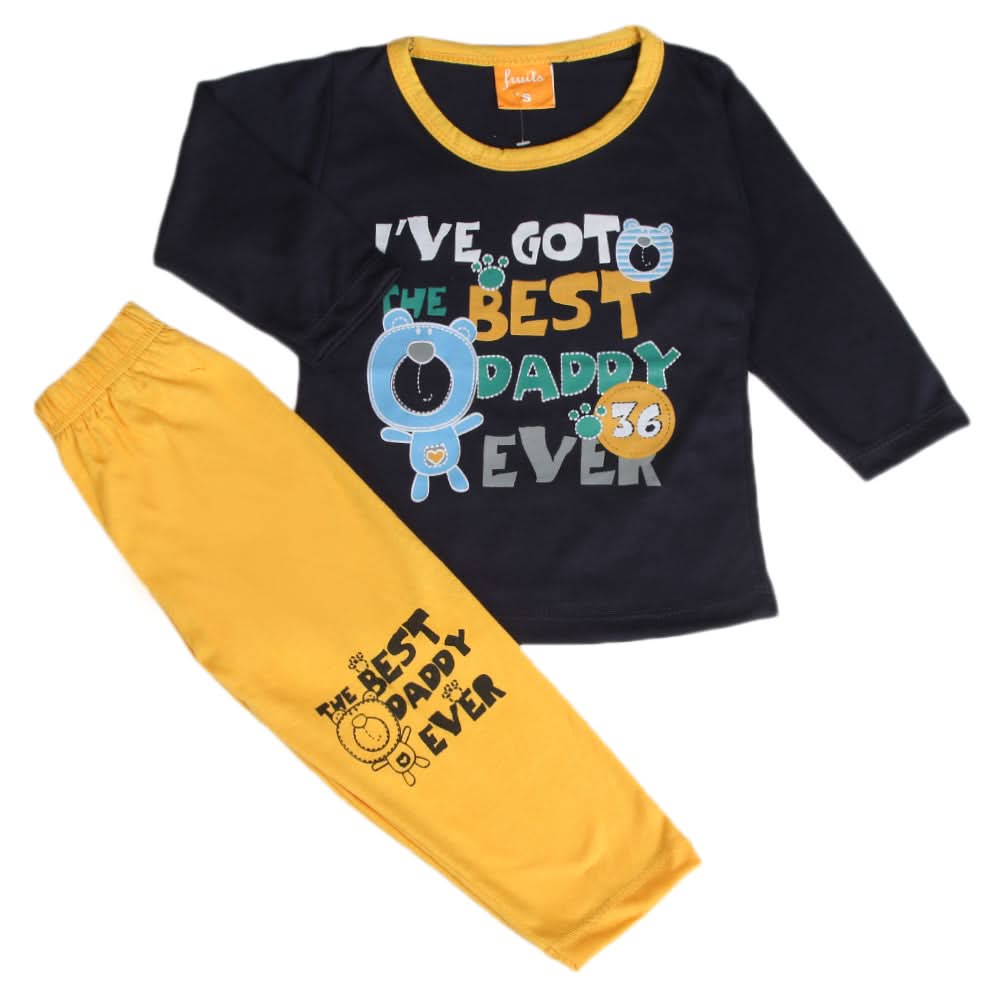 Boys Full Sleeves Suit - Navy Blue, Boys Sets & Suits, Chase Value, Chase Value