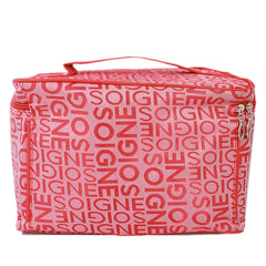 Cosmetic Bag - Red, Home & Lifestyle, Storage Boxes, Chase Value, Chase Value