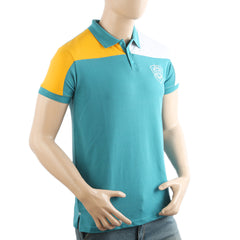 Men's Half Sleeves Polo T-Shirt - Sea Green, Men's T-Shirts & Polos, Chase Value, Chase Value