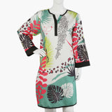 Women's Digital Printed Kurti - White, Women Ready Kurtis, Chase Value, Chase Value
