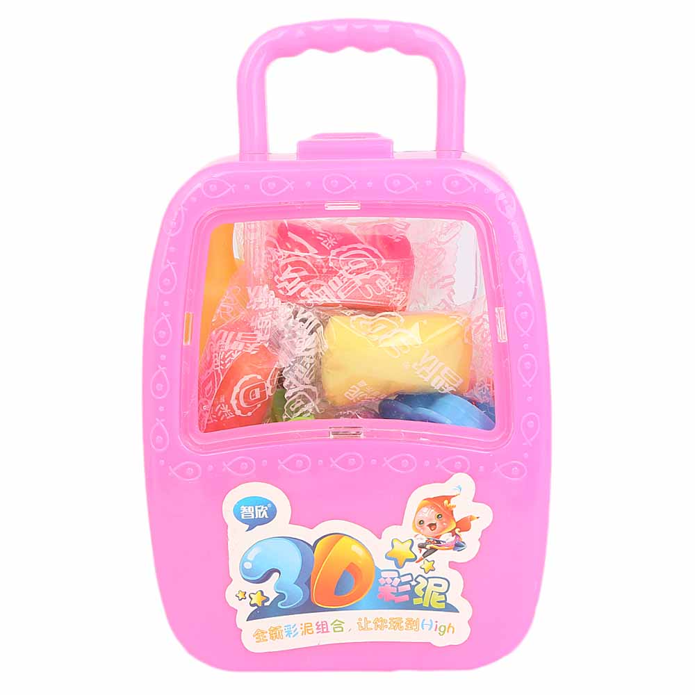Luggage Clay Box For Kids - Pink, Kids, Clay And Slime, Chase Value, Chase Value