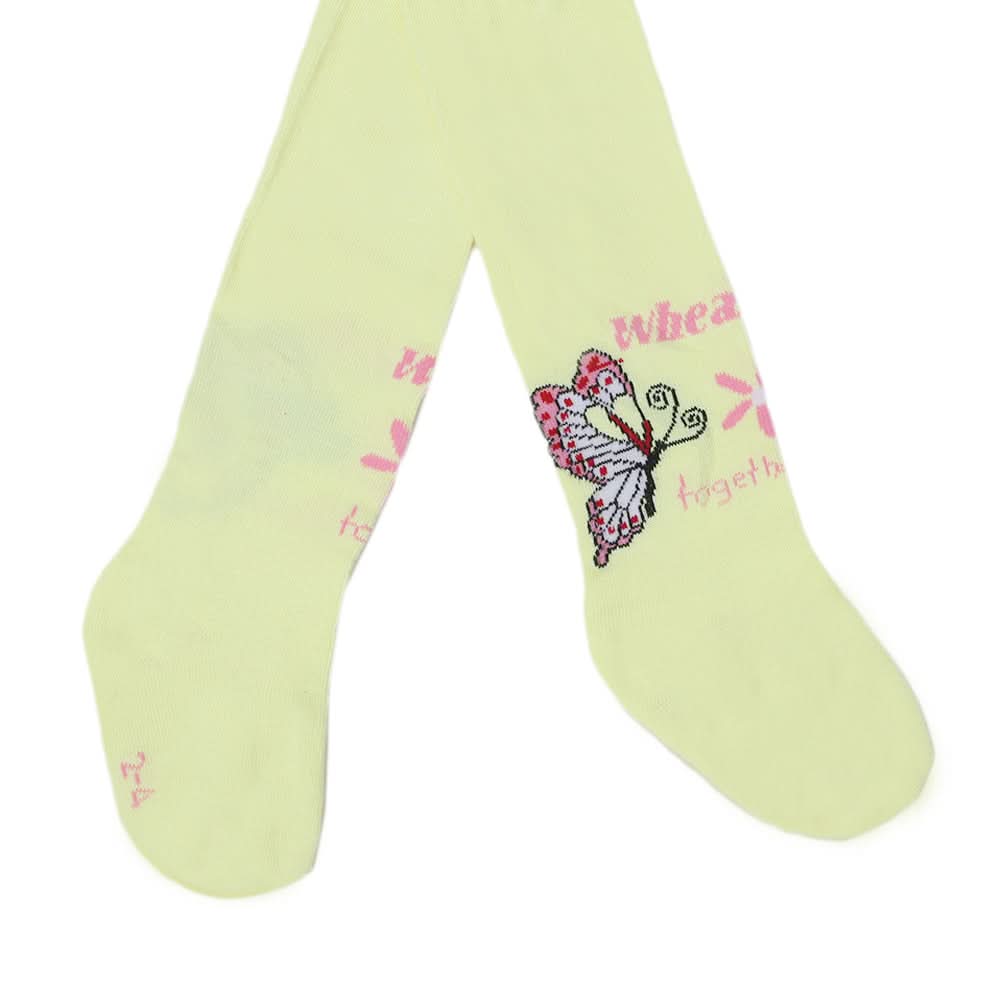 Girls Legging - Yellow, Kids, Tights Leggings And Pajama, Chase Value, Chase Value