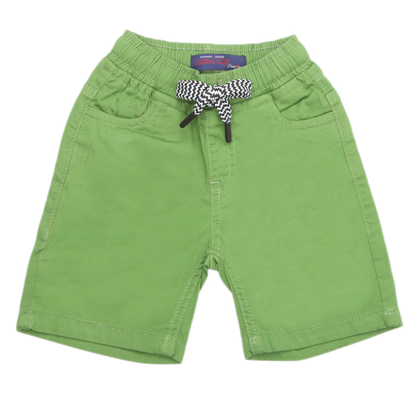 Boys Cotton Short - Green, Kids, Boys Shorts, Chase Value, Chase Value