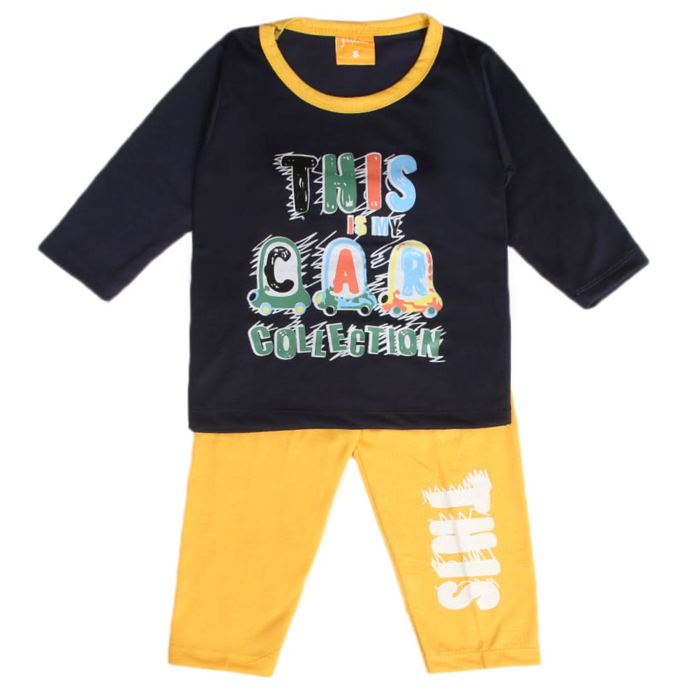 Boys Full Sleeves Suit - Navy Blue, Boys Sets & Suits, Chase Value, Chase Value
