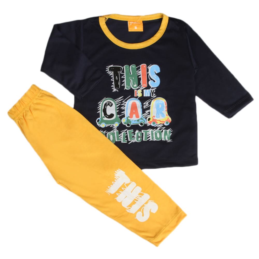 Boys Full Sleeves Suit - Navy Blue, Boys Sets & Suits, Chase Value, Chase Value