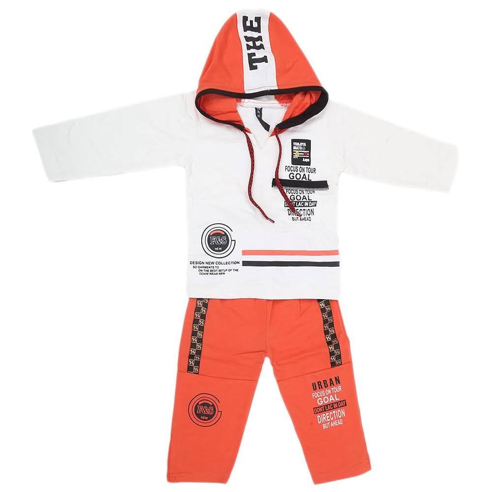 Boys Full Sleeves Suit (42608) - Peach, Kids, Boys Sets And Suits, Chase Value, Chase Value