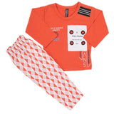 Boys Full Sleeves Suit (42414) - Orange, Kids, Boys Sets And Suits, Chase Value, Chase Value