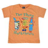 Boys Half Sleeves T-Shirt - Orange, Kids, Boys T-Shirts, Chase Value, Chase Value