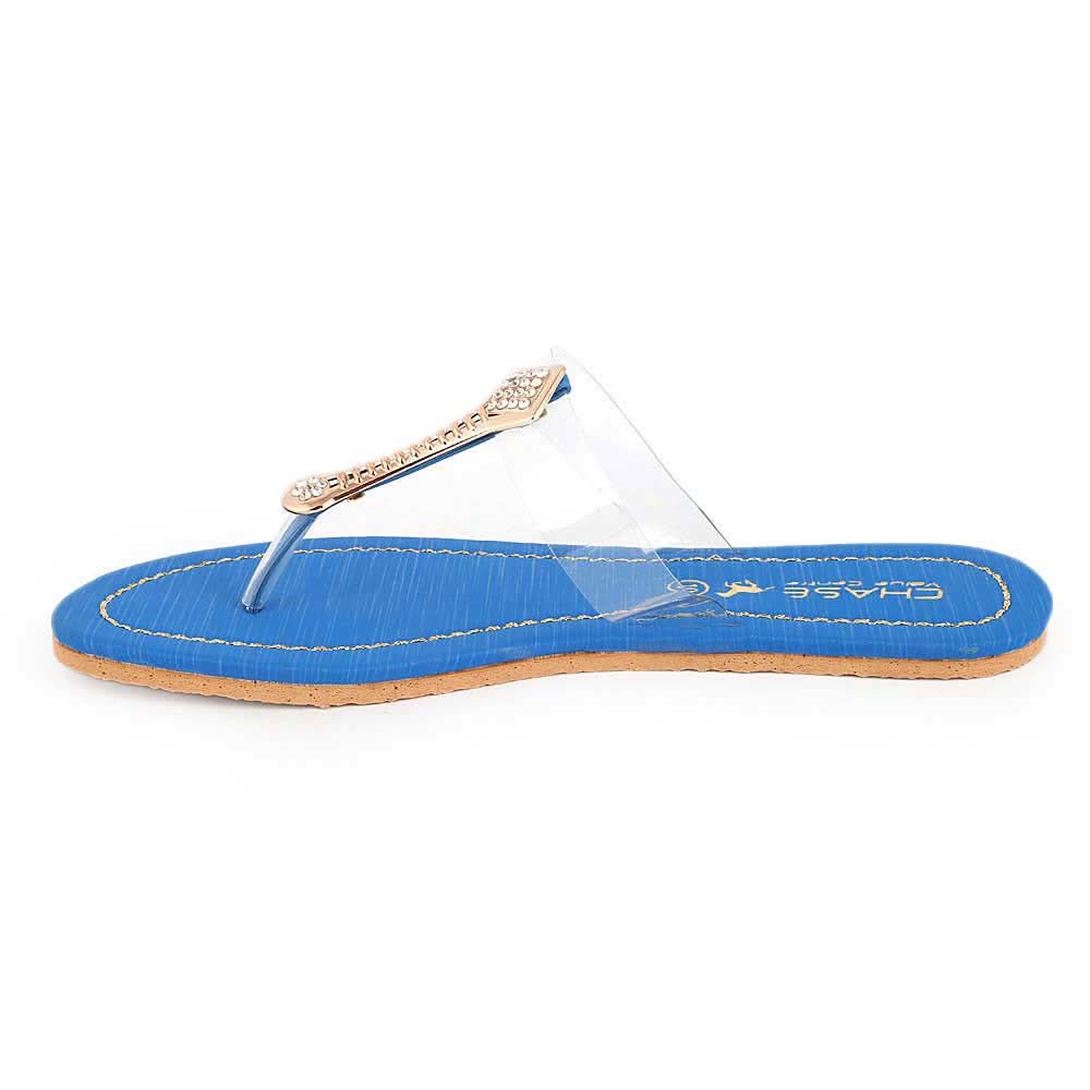 Women's Slipper (SA-08) - Blue, Women, Slippers, Chase Value, Chase Value