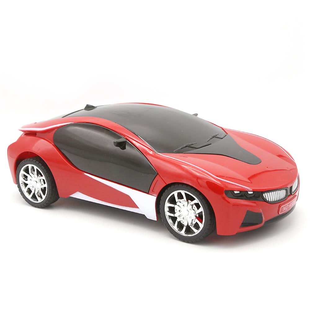 Remote Control Car 3D Light - Red, Kids, Remote Control, Chase Value, Chase Value