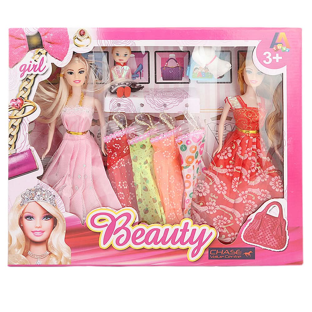 Barbie Doll With Accessories - Multi, Kids, Dolls and House, Chase Value, Chase Value