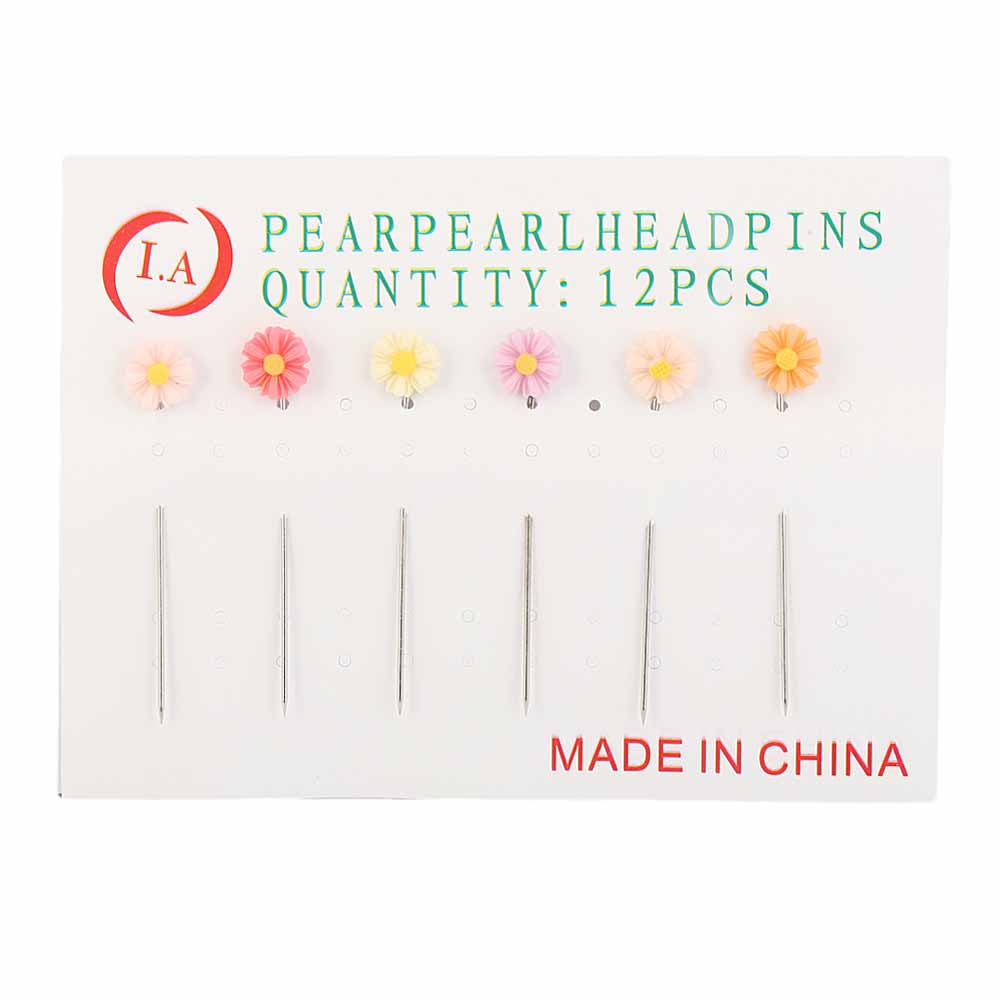 Scarf Pin 6 Pcs - Multi, Women, Scarf Pins & Brooches, Chase Value, Chase Value