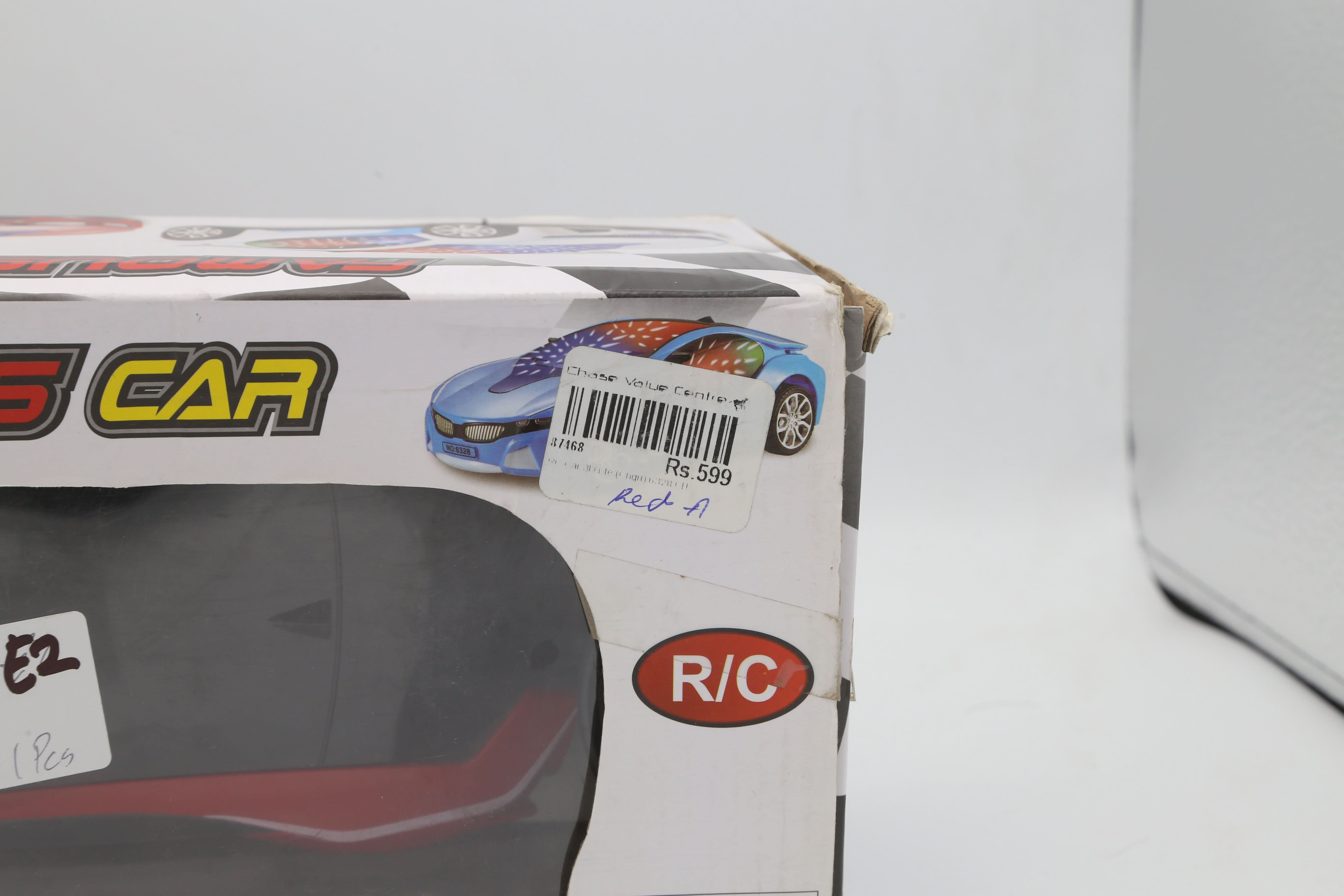 Remote Control Car 3D Light - Red, Kids, Remote Control, Chase Value, Chase Value