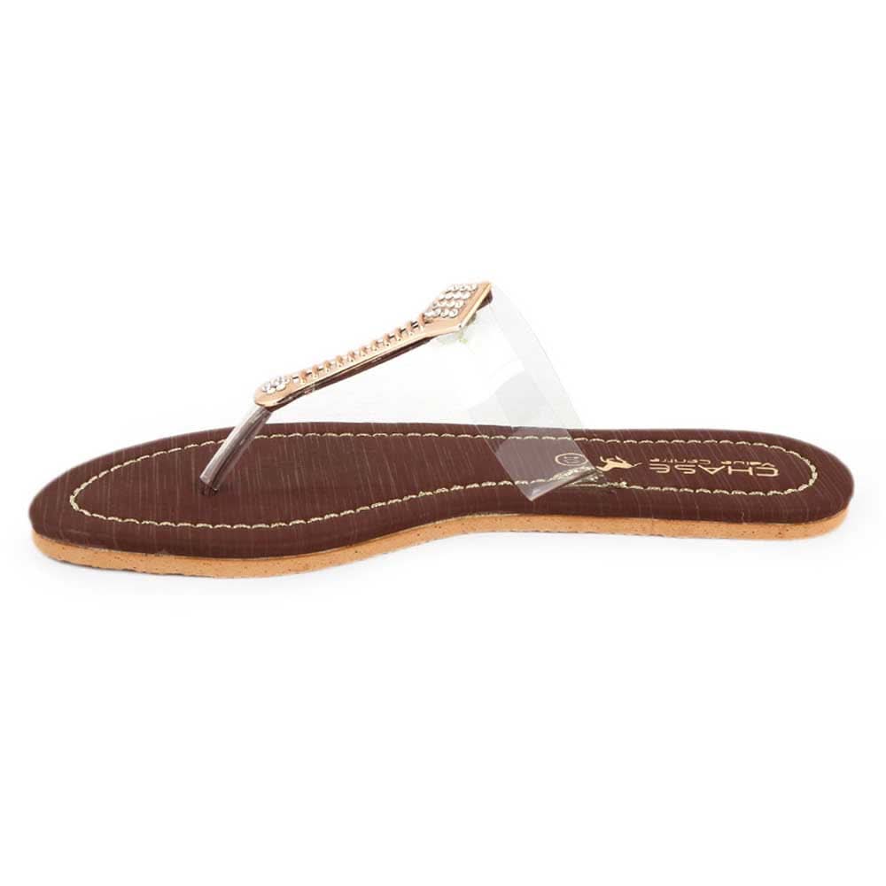 Women's Slipper (SA-08) - Brown, Women, Slippers, Chase Value, Chase Value