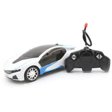 Remote Control Car 3D Light - White, Kids, Remote Control, Chase Value, Chase Value