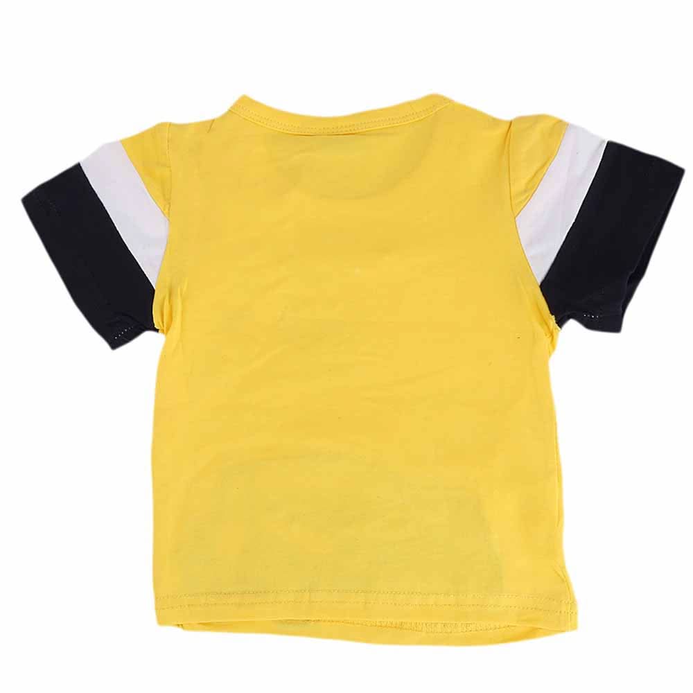 Newborn Boys T-Shirt - Yellow, Kids, NB Boys Shirts And T-Shirts, Chase Value, Chase Value