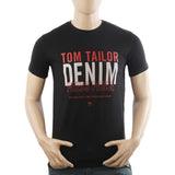 Men's Half Sleeves Lycra Print T-Shirt - Black, Men's T-Shirts & Polos, Chase Value, Chase Value