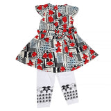 Girls 2 Pcs Half Sleeves Suit - Multi, Kids, Girls Sets And Suits, Chase Value, Chase Value