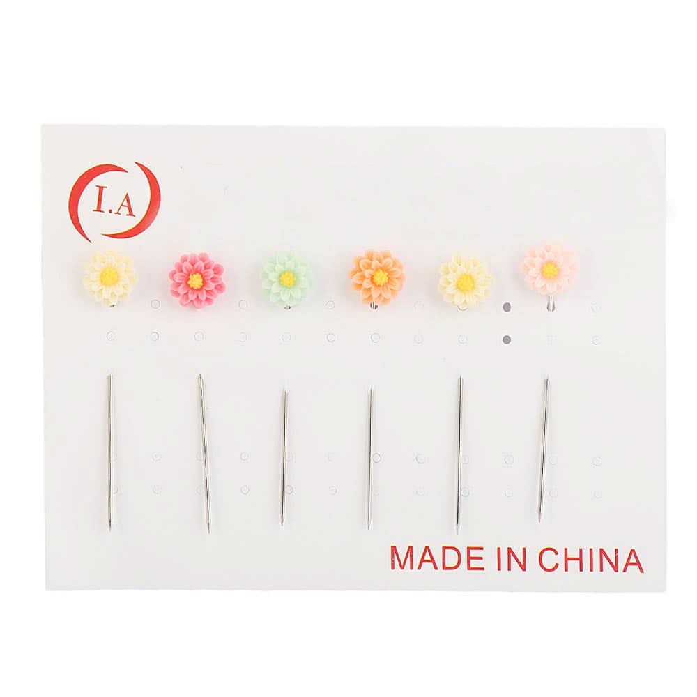 Scarf Pin 6 Pcs - Silver, Women, Scarf Pins & Brooches, Chase Value, Chase Value