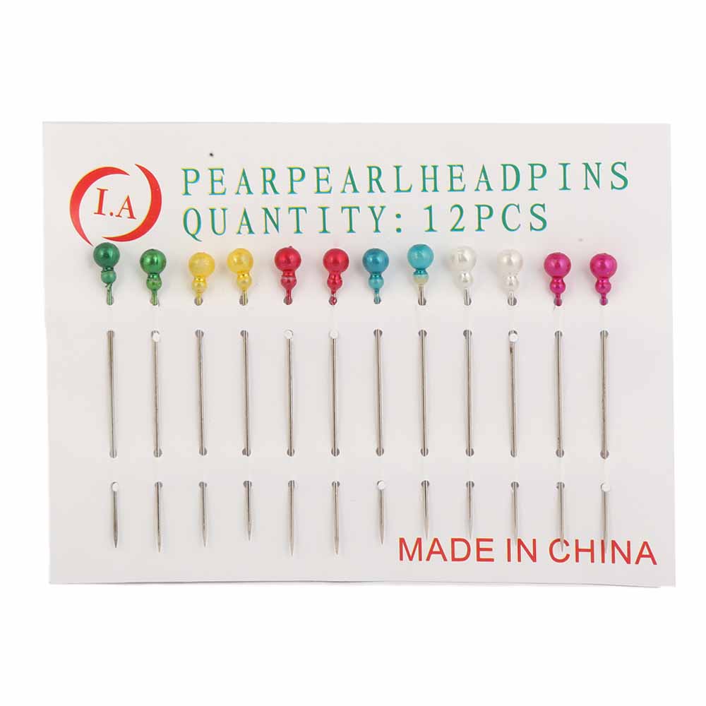 Scarf Pin 12 Pcs - Multi, Women, Scarf Pins & Brooches, Chase Value, Chase Value