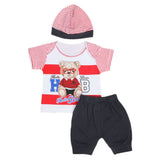 Newborn Boys Half Sleeves Suits - Red, Kids, Newborn Boys Sets And Suits, Chase Value, Chase Value