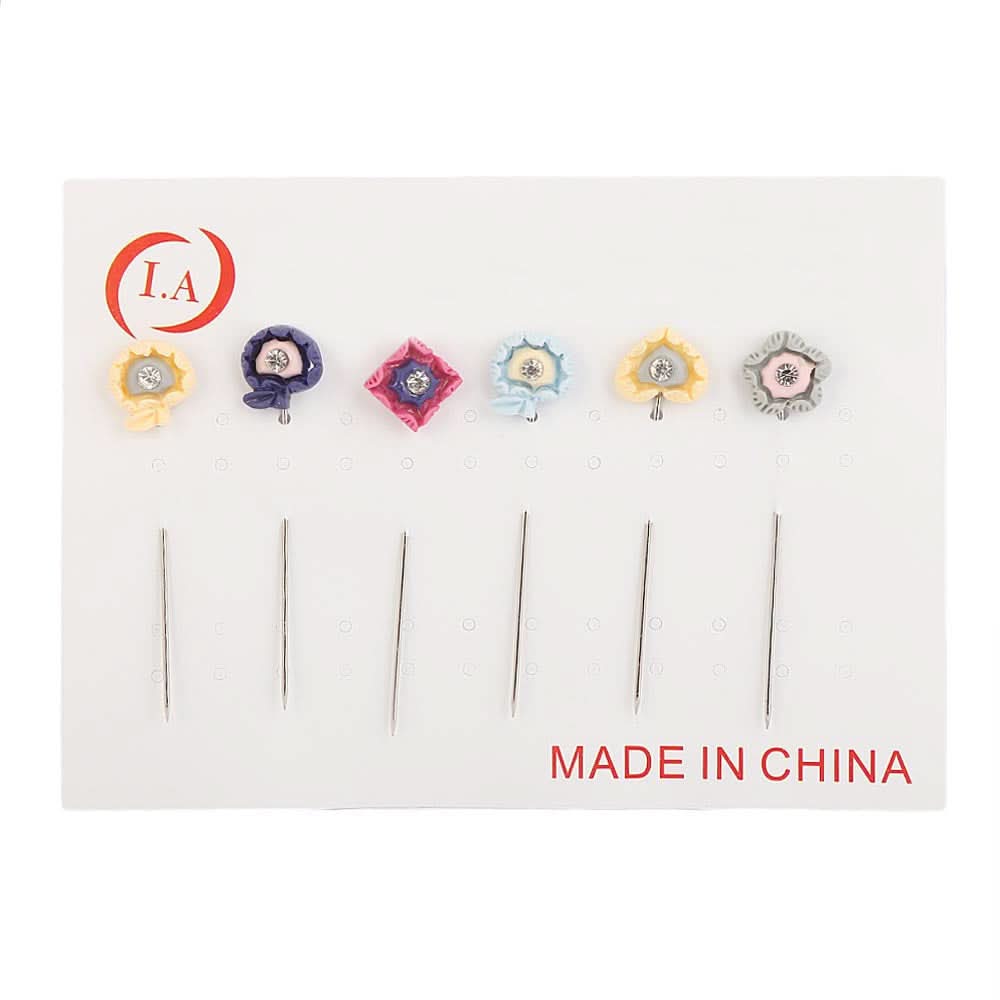 Scarf Pin 6 Pcs - Multi, Women, Scarf Pins & Brooches, Chase Value, Chase Value