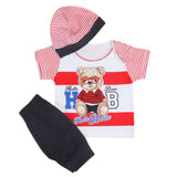 Newborn Boys Half Sleeves Suits - Red, Kids, Newborn Boys Sets And Suits, Chase Value, Chase Value