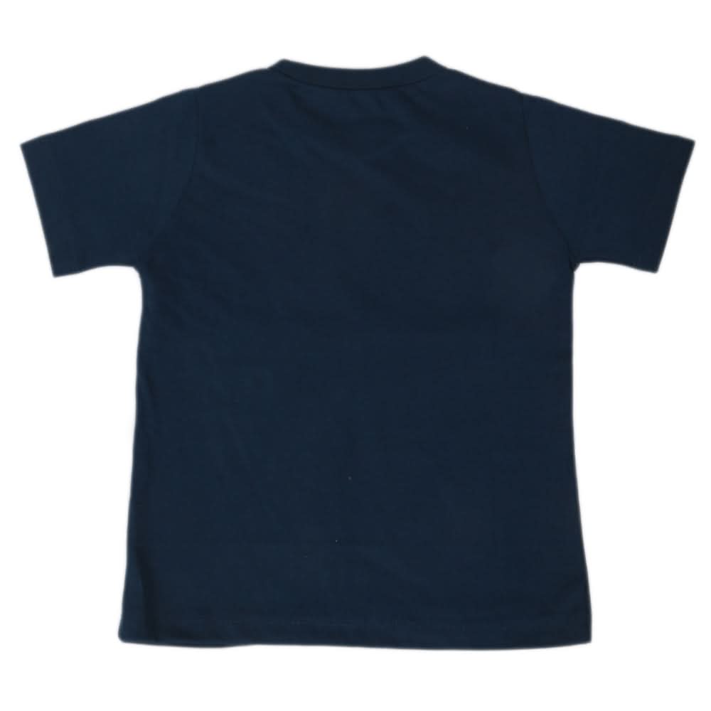 Boys Round Neck Half Sleeves T-Shirt - Steel Blue, Kids, Boys T-Shirts, Chase Value, Chase Value