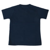 Boys Round Neck Half Sleeves T-Shirt - Steel Blue, Kids, Boys T-Shirts, Chase Value, Chase Value