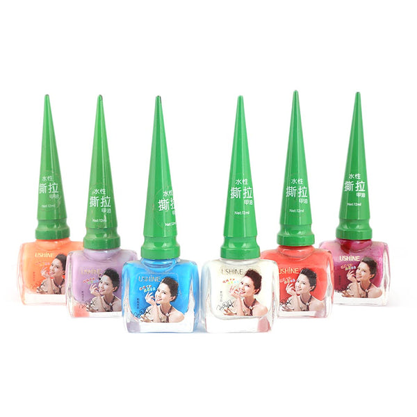Ushine Peel Off Nail Polish Pack Of 6, Beauty & Personal Care, Nails, Chase Value, Chase Value