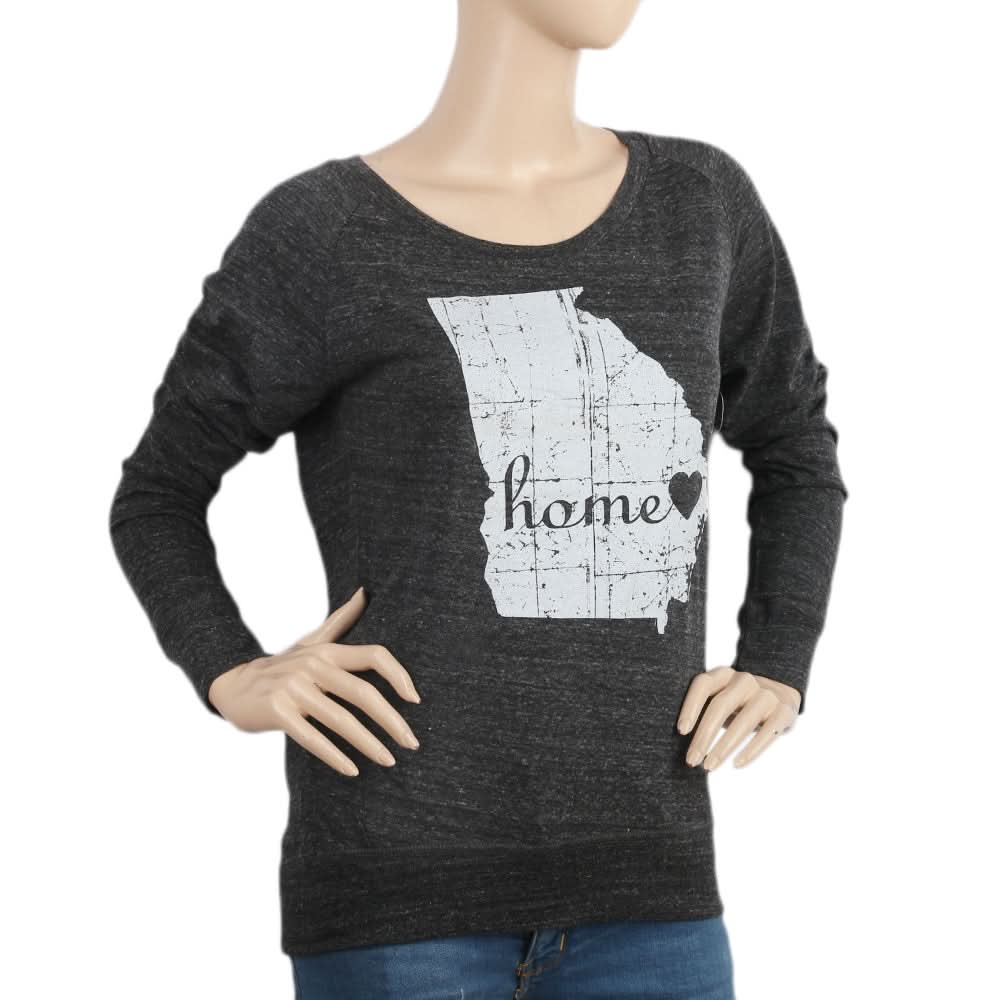 Women's Full Sleeves T-Shirt - B-Grey, Women, T-Shirts And Tops, Chase Value, Chase Value