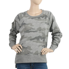 Women's Full Sleeves T-Shirt - Light Grey, Women, T-Shirts And Tops, Chase Value, Chase Value