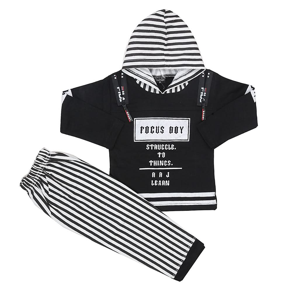 Boys Pajamas Suits 2200  - Black, Kids, Boys Sets And Suits, Chase Value, Chase Value