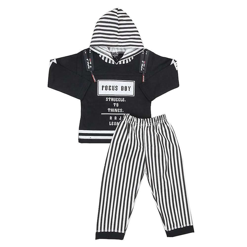 Boys Pajamas Suits 2200  - Black, Kids, Boys Sets And Suits, Chase Value, Chase Value