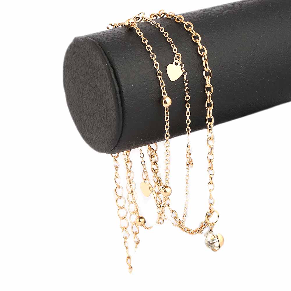 Women's Bracelet- Golden, Women, Bangles & Bracelets, Chase Value, Chase Value