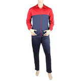 Men's Track Suit - Red, Men, Track Suits, Chase Value, Chase Value