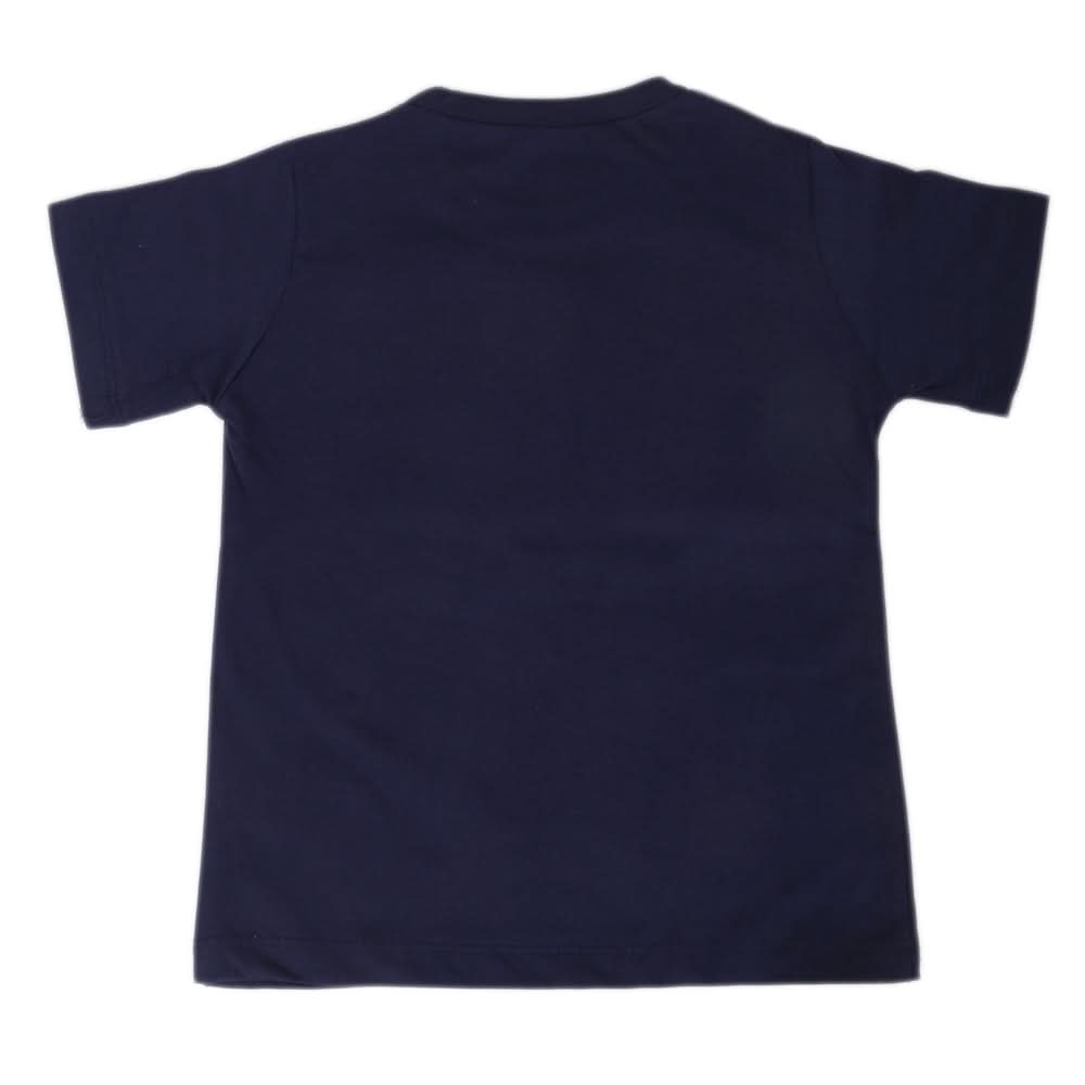Boys Half Sleeves Jersey T-Shirt 4142 - Navy Blue, Kids, Boys T-Shirts, Chase Value, Chase Value